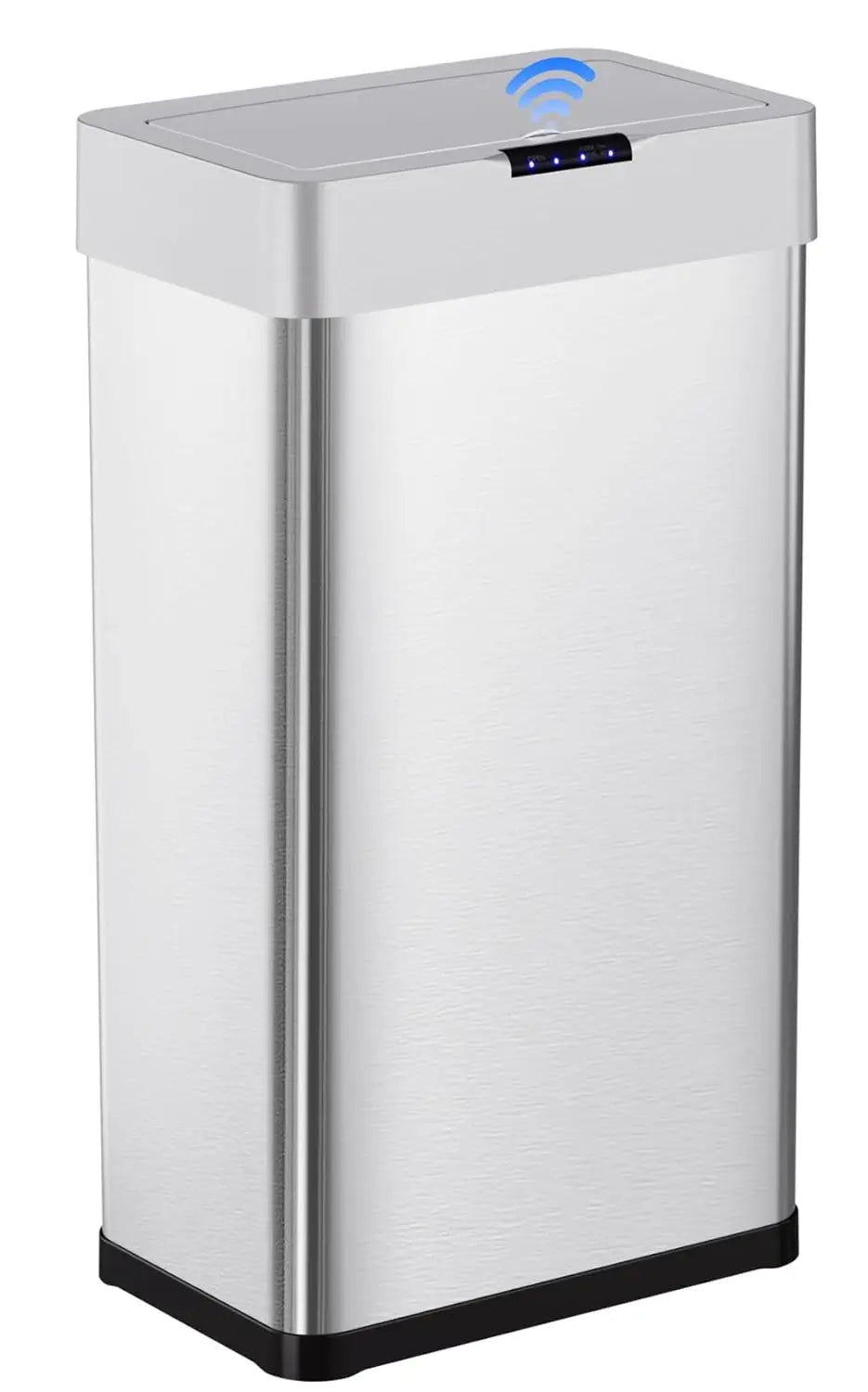 Automatic Trash Can,Sensor Motion Stainless Steel Garbage Bin, Touchless Smart Waste Bin, W/Stay-Open, Soft Close, Customized