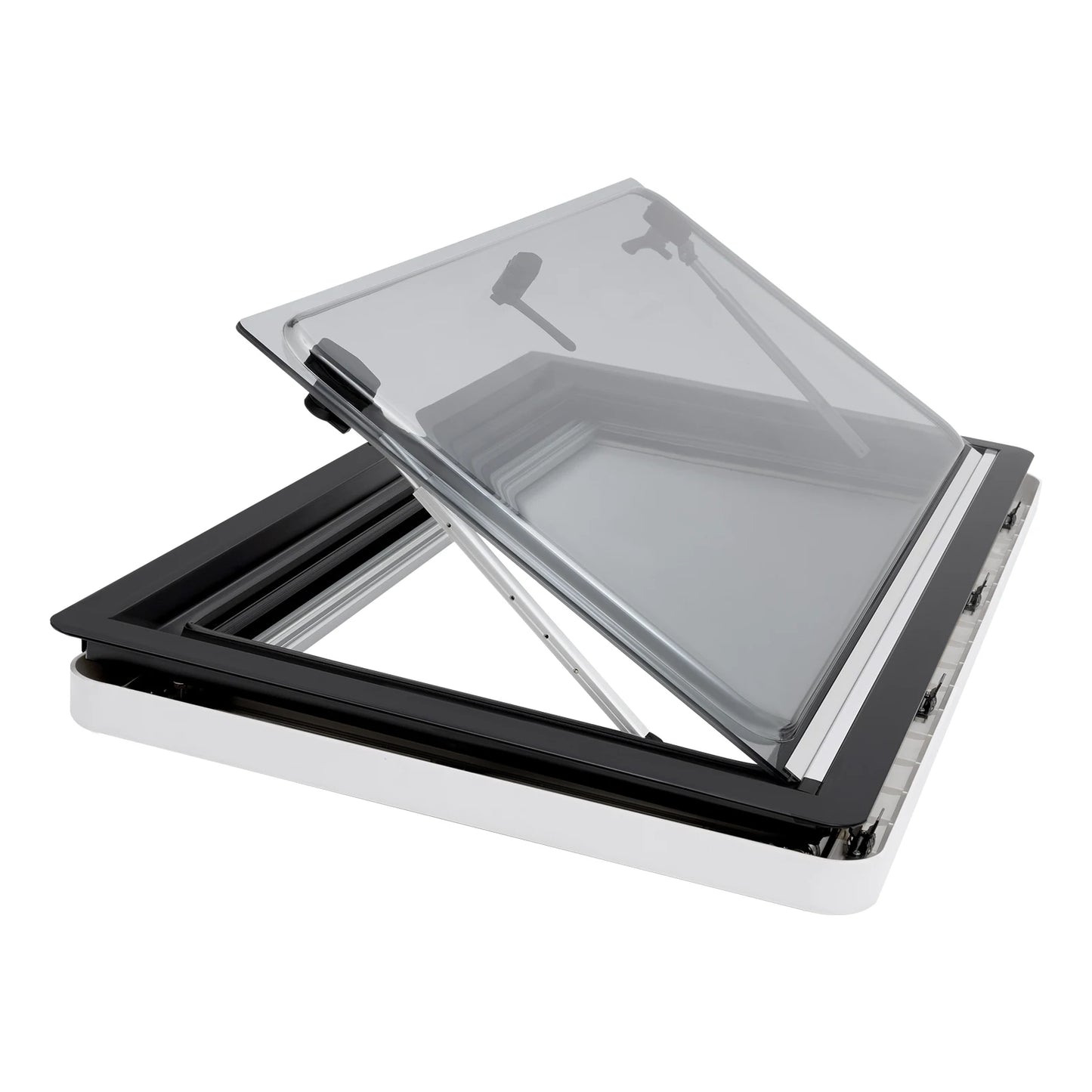 900*500mm Caravan Extrapolated Ventilation Window Sliding RV Caravan Camper Window Vent Skylight with Inner Frame Sunshade