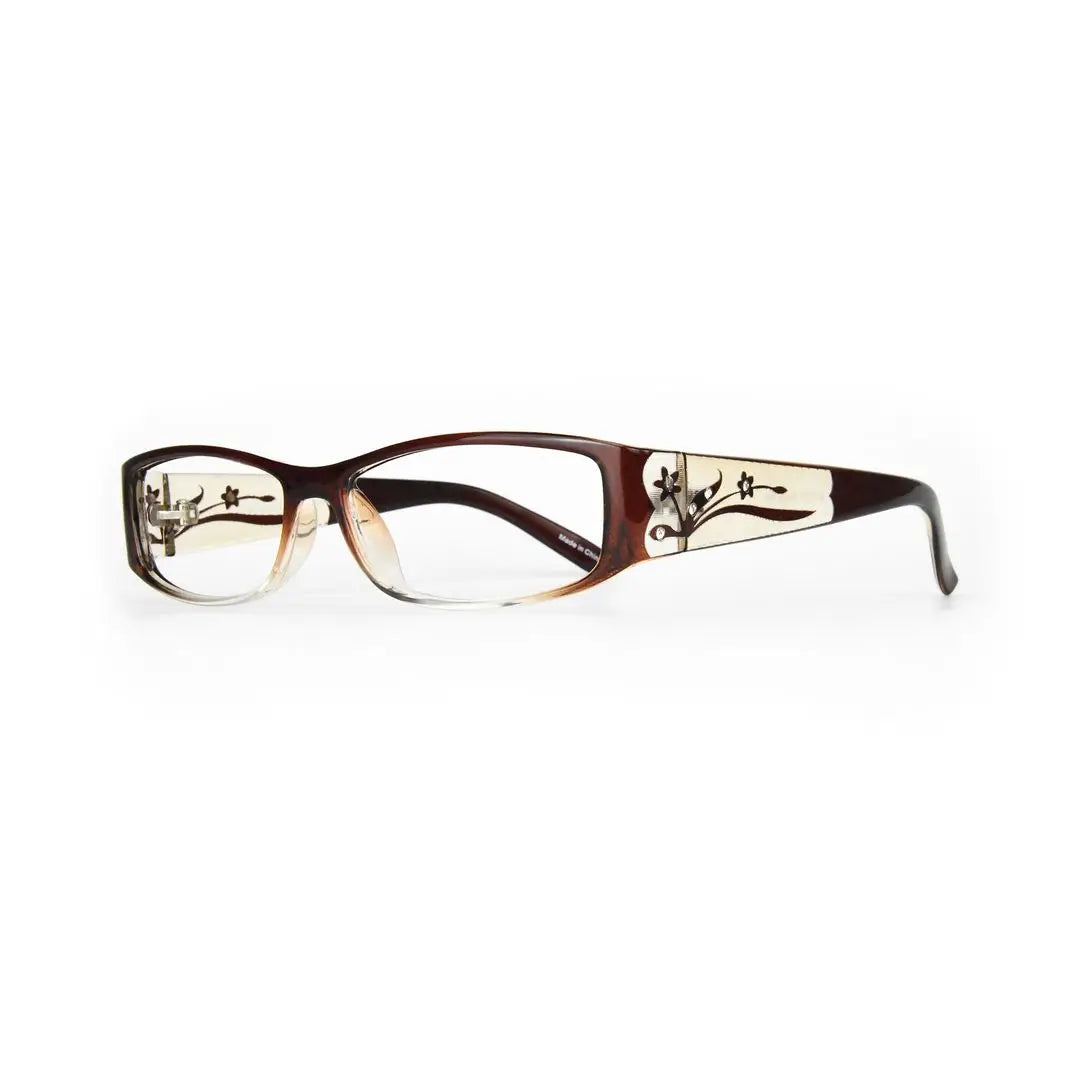 EYEBOGO Kaylee Burgundy Women Reading Glasses Rectangle Classic Frame Readers Eyeglasses with Diopter +1.00 to +6.00