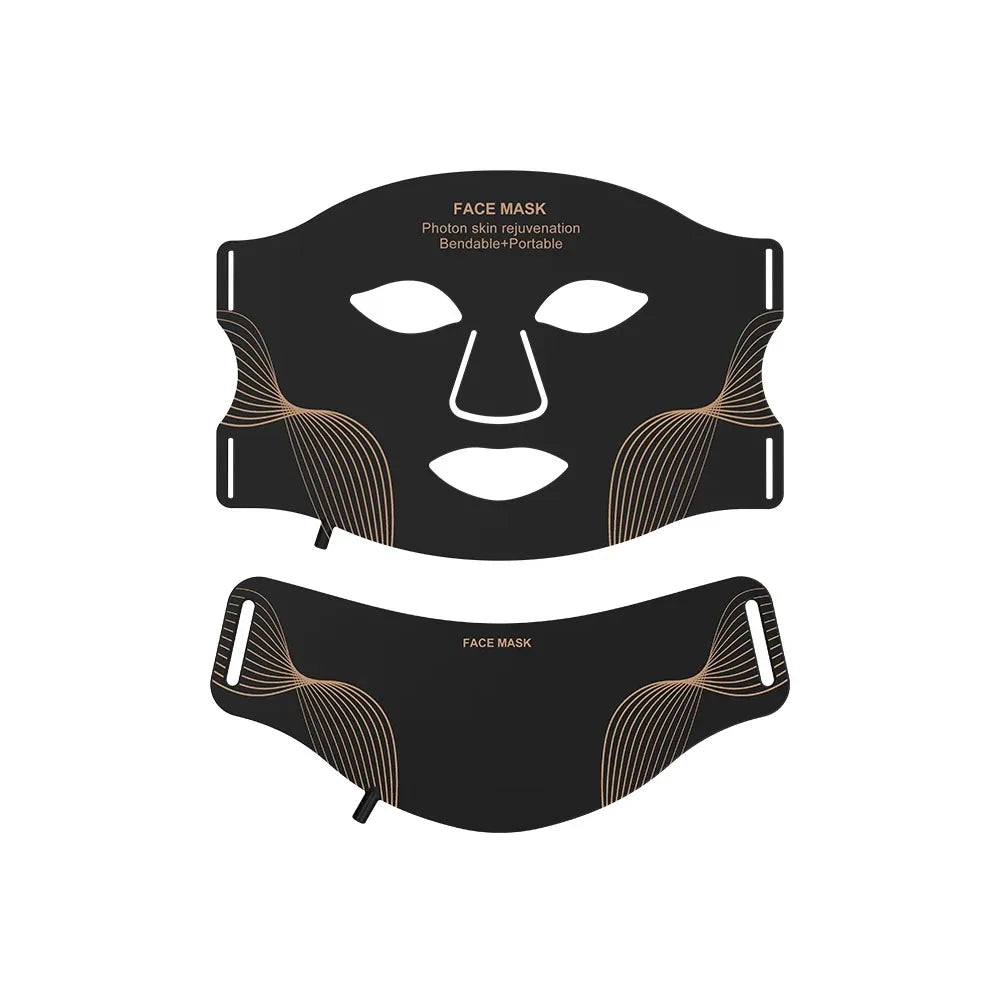 Red Light Therapy Mask 460nm 660nm 850nm LED Beauty Devices Face Instrument Rejuvenation Skin Anti Aging Wrinkle Skin Repair