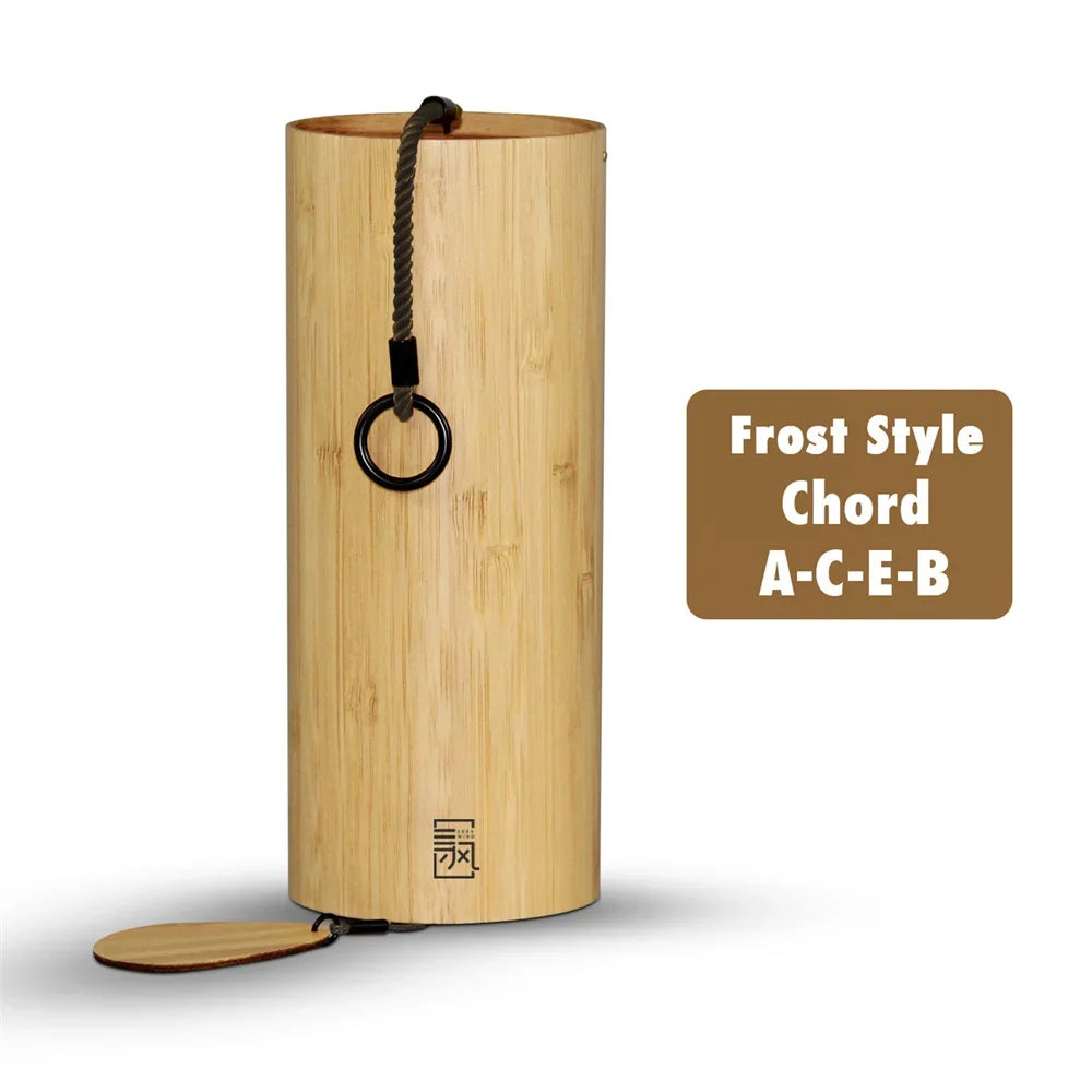Bamboo Wind Chimes Outdoor Garden Patio Decoration Yard Pendant Meditation Relaxation Chord Windbell Craft Music Aeolian Bells