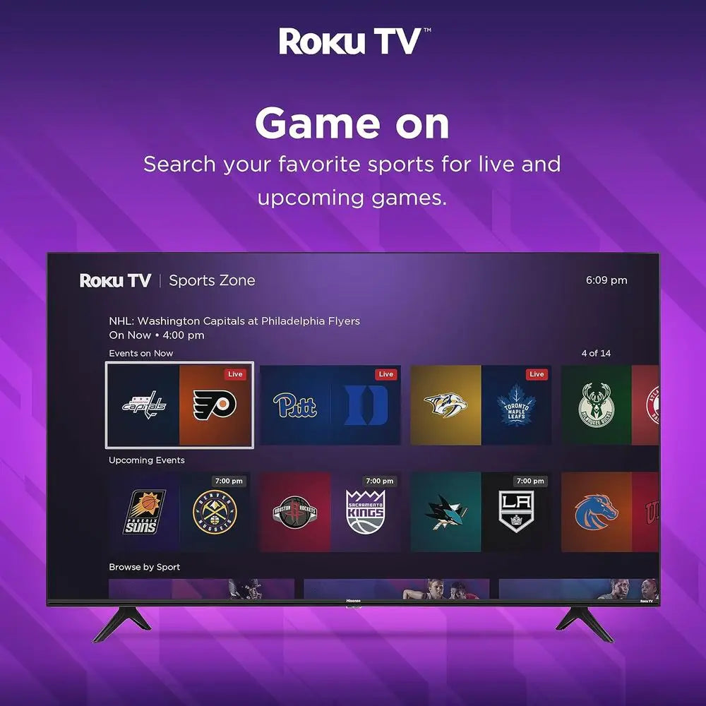 50-Inch Class R6 Series 4K UHD Smart u TV with Alexa Compatibility, Dolby Vision HDR, DTS Studio Sound, Game e (50R6G),Black