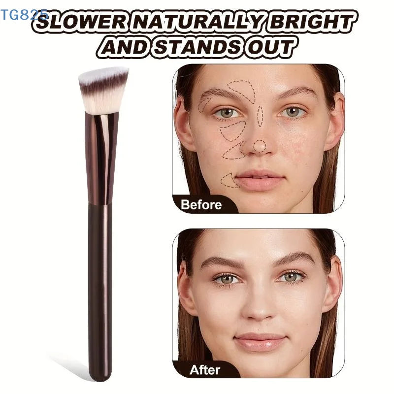 4/5/6/pcs Professional Makeup Brush Set Portable Travel Dual-Ended Multifunctional Makeup Tools Set Foundation Brush Blusher