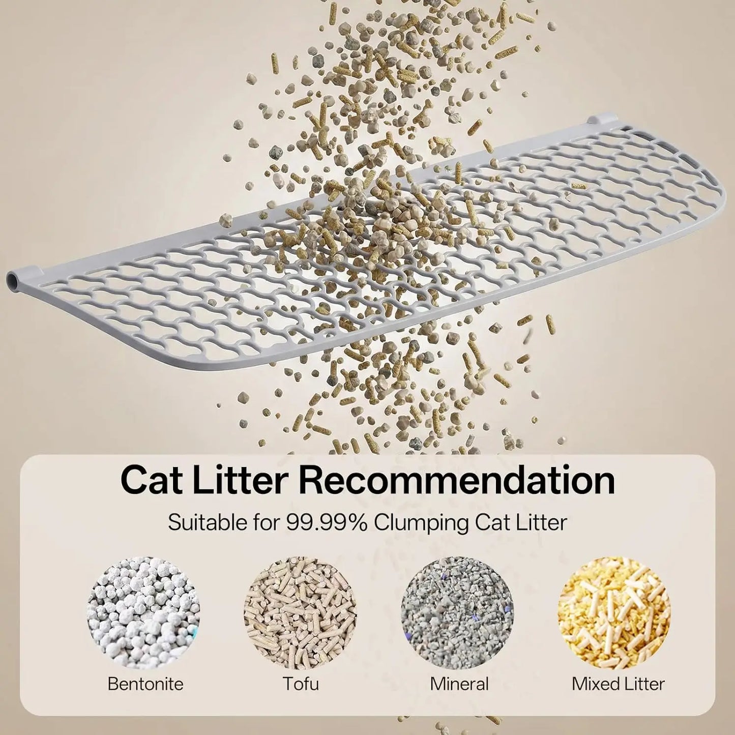 Extra Large Smart Self Cleaning Litter Box, 106L, App Control, Odor Control, Safety Sensor & Low Entry for Multi Cat, Custom