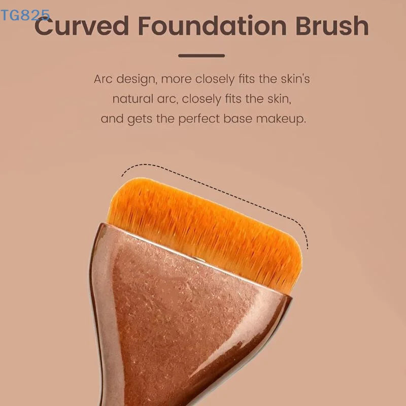 4/5/6/pcs Professional Makeup Brush Set Portable Travel Dual-Ended Multifunctional Makeup Tools Set Foundation Brush Blusher