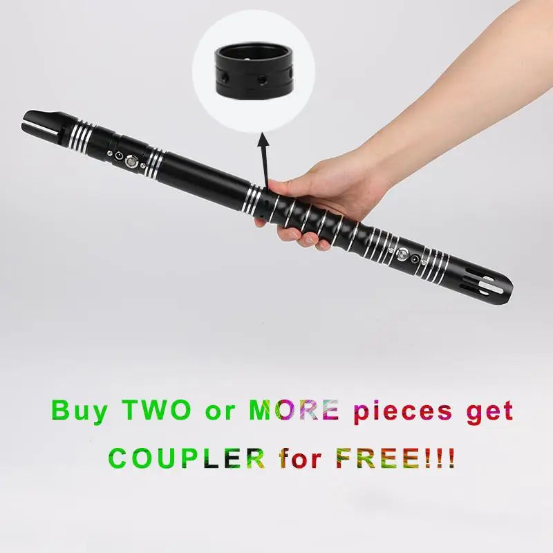 TXQSABER Lightsaber Neo Pixel Heavy Dueling RGB Color Changing Metal Hilt Smooth Swing Blaster Cosplay Jedi Light Sword Toys Kid