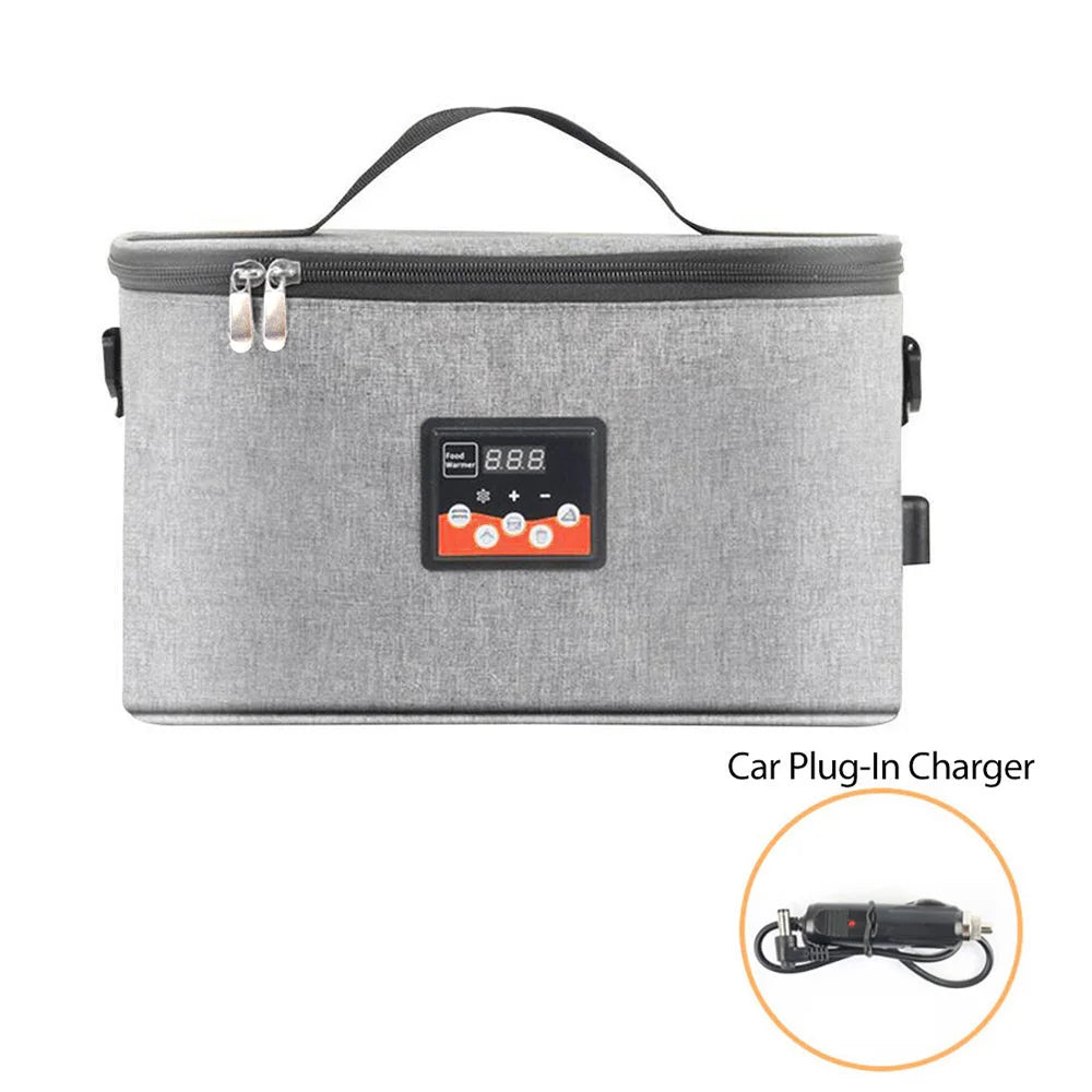 Car Baby Bottle Warmer Portable Newborn Milk Heater Thermostat Bag Smart Display Large Capacity Feeding Warmer Bags