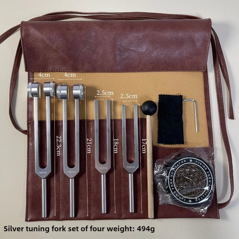 Meditation Tuning Fork Set Sound Healing Medical Tuning Fork Schumann Resonance Percussion Instruments Yoga Musical Instruments