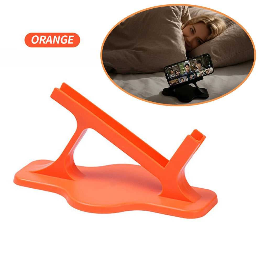 2Pcs Comfortable Bed Phone Stand Side Lying Stable Ergonomic Hands Free Holder For Entertainment Viewing Relax