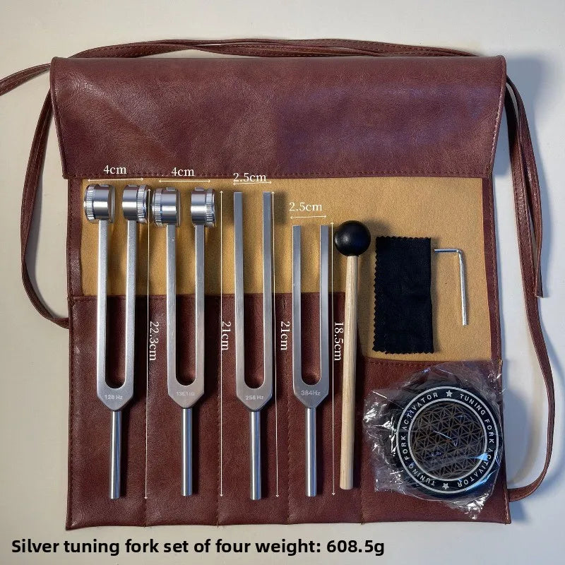 Meditation Tuning Fork Set Sound Healing Medical Tuning Fork Schumann Resonance Percussion Instruments Yoga Musical Instruments
