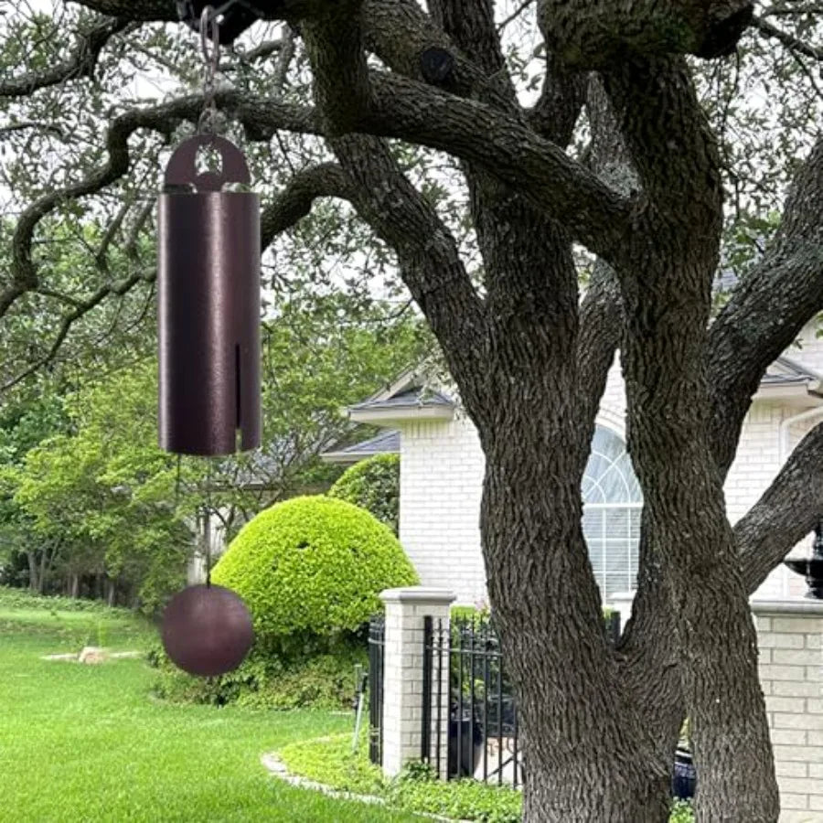 Wind Chimes for Outside Deep Tone Heroic Windbell Deep Resonance Serenity Bell Outdoor Decor for Patio, Yard, Porch, Garden