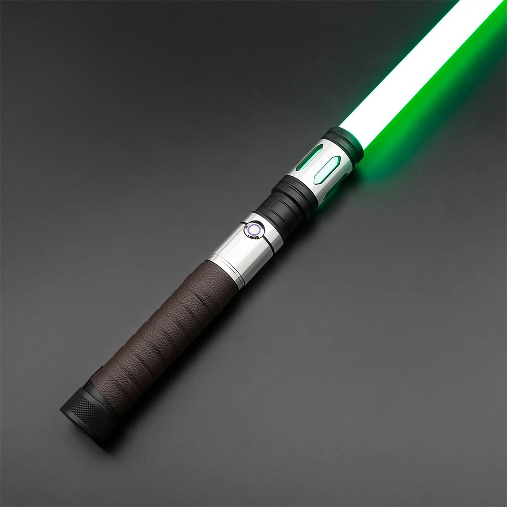 TXQSABER Lightsaber Neo Pixel Heavy Dueling RGB Color Changing Metal Hilt Smooth Swing Blaster Cosplay Jedi Light Sword Toys Kid