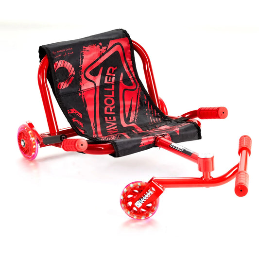 SucceBuy 132 lbs Ride on Scooter Swing Side-to-Side Powered by Zig-Zag Motion Ride on Drifting Car for Indoor & Outdoor Sport