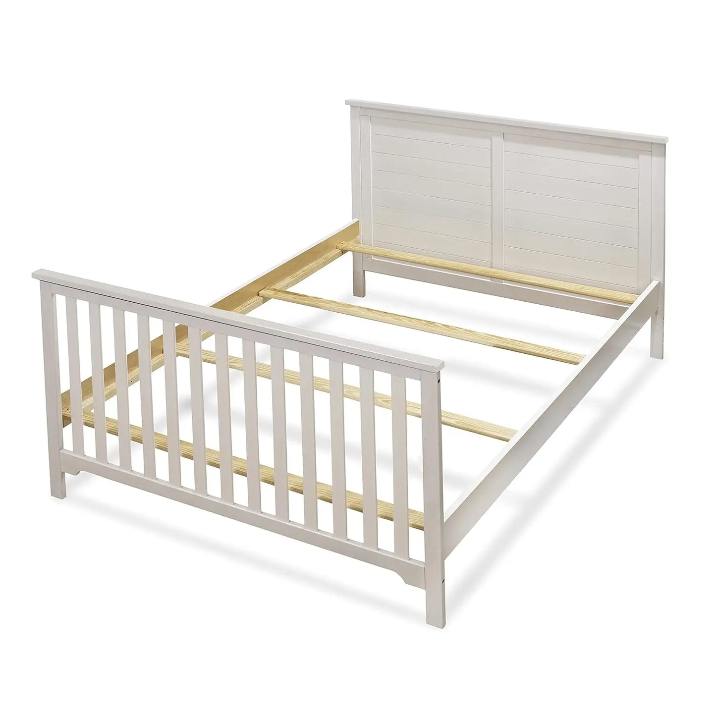 Furniture Farmhouse 3-Piece Nursery Set with 4-in-1 Convertible Crib, 4-Drawer Dresser, and Changing Table with, Customized