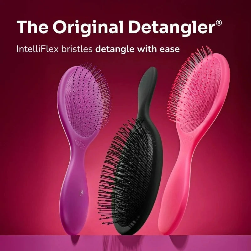 Original Detangler Hair Brush, For Wet or Dry Hair, Black