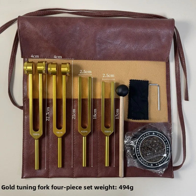 Meditation Tuning Fork Set Sound Healing Medical Tuning Fork Schumann Resonance Percussion Instruments Yoga Musical Instruments