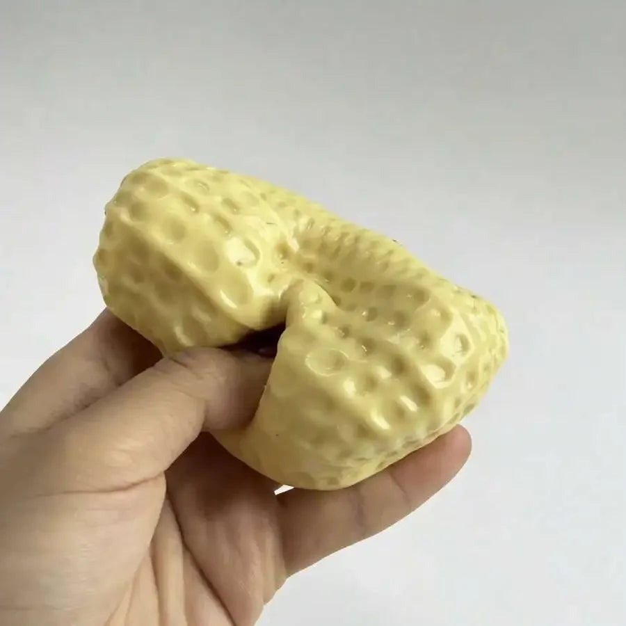 Peanut Stress Ball Crunchy Squeeze Ball Squishy Toy, Buttery-Soft Feel Fidget Toy ASMR Sensory Anti Stress Toys For Adults, Birt
