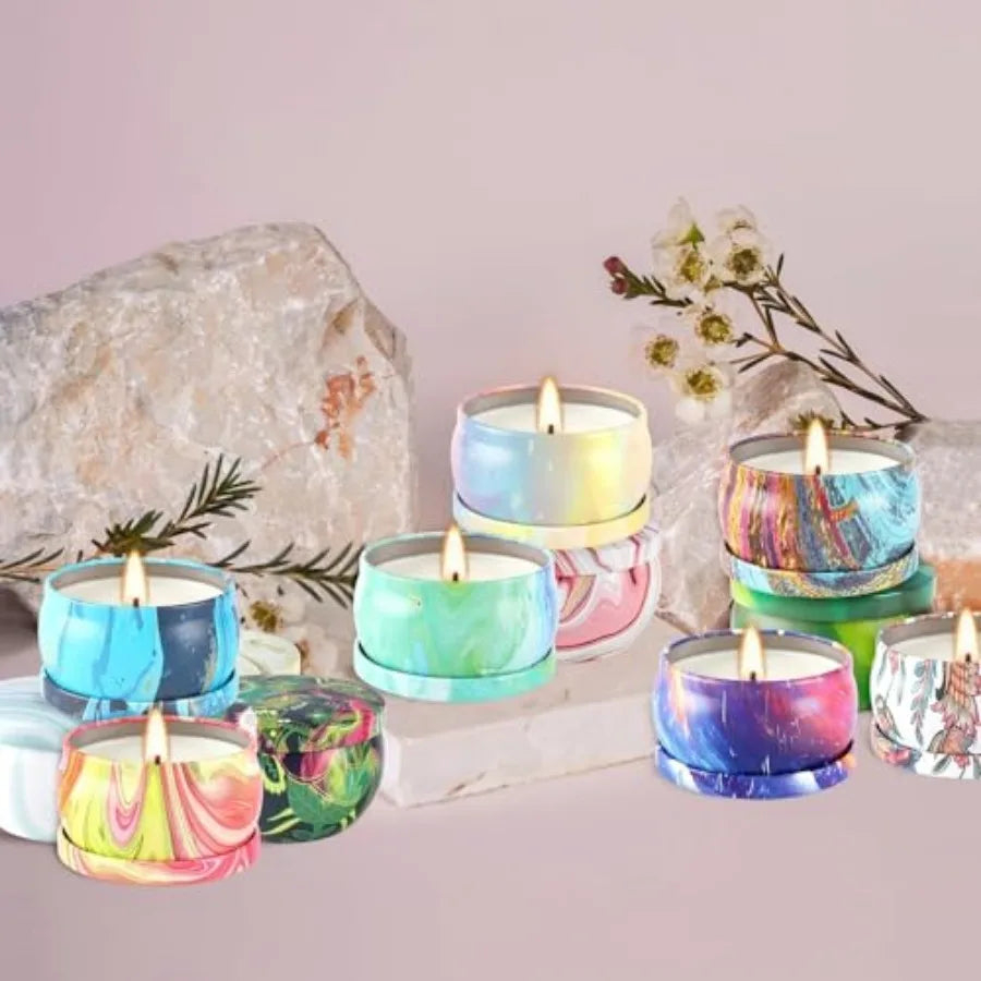 36 Pack Scented CandlesSoy Wax Travel Tin Jar Candles Aromatherapy Candles for Home 2.5 OZ Scented Candles for Mom for Christma