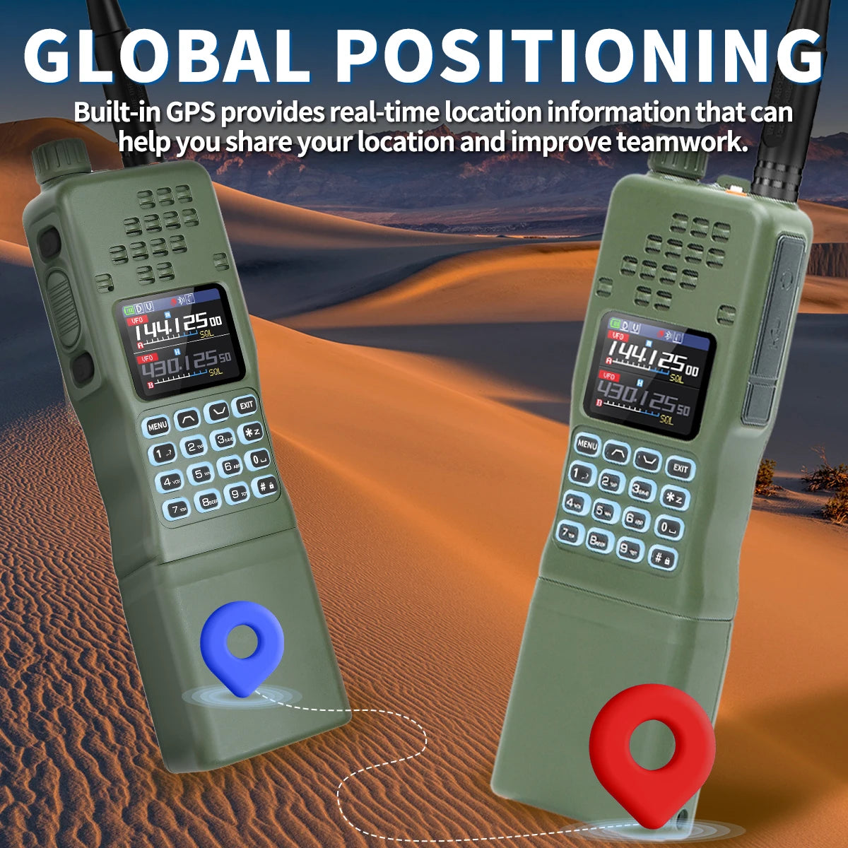 Baofeng AR 152 PRO GPS Ham Radio High Powerful CS Tactical Game Walkie Talkie Long Range Upgraded AR-152 Portable Two Way Radio