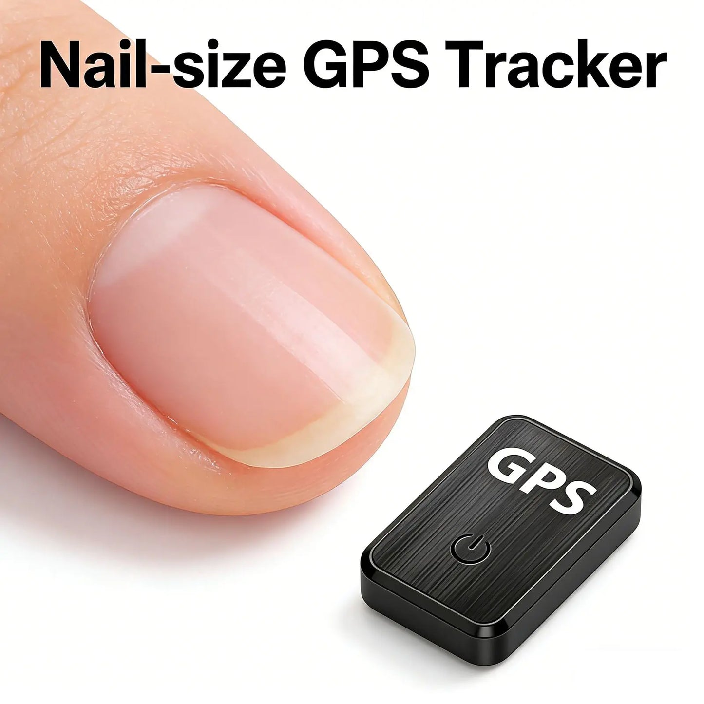 0.8 inches! GS09 Hidden Mini Vehicle GPS Tracker Portable Real-Time Magnetic Tracking Device for Global Coverage Car Positioning