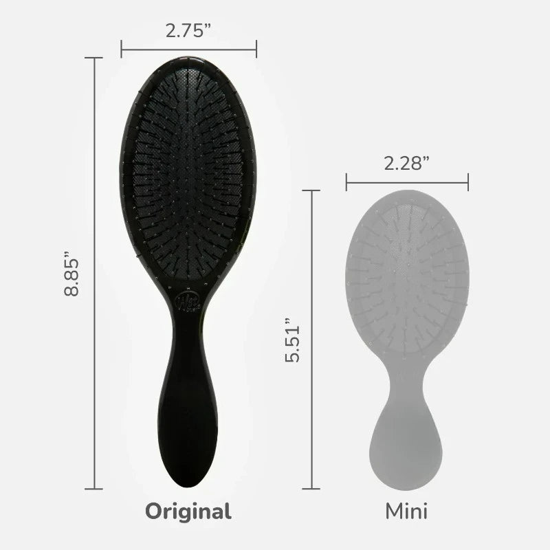 Original Detangler Hair Brush, For Wet or Dry Hair, Black