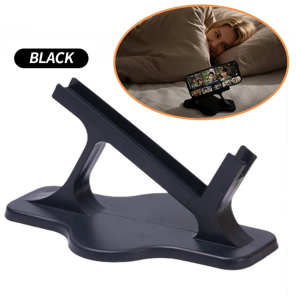 2Pcs Comfortable Bed Phone Stand Side Lying Stable Ergonomic Hands Free Holder For Entertainment Viewing Relax