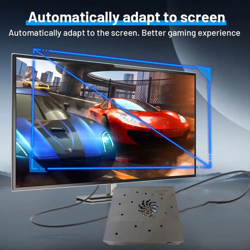 Plug&Play on TV Retro Gaming Device Loaded 70000+ Games for Wii PS2 DC PSP NGC N64 500G X8 Console Win11 Children's Gift
